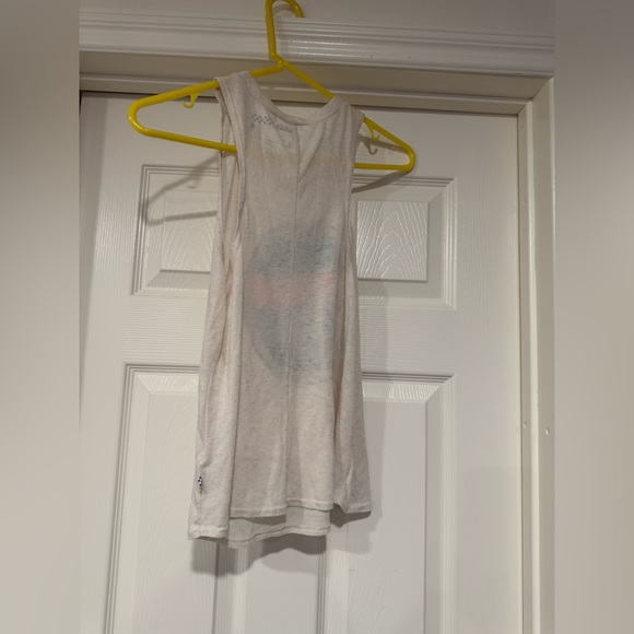 Vans White Sleeveless Tank Top with Graphic - Picture 4 of 4